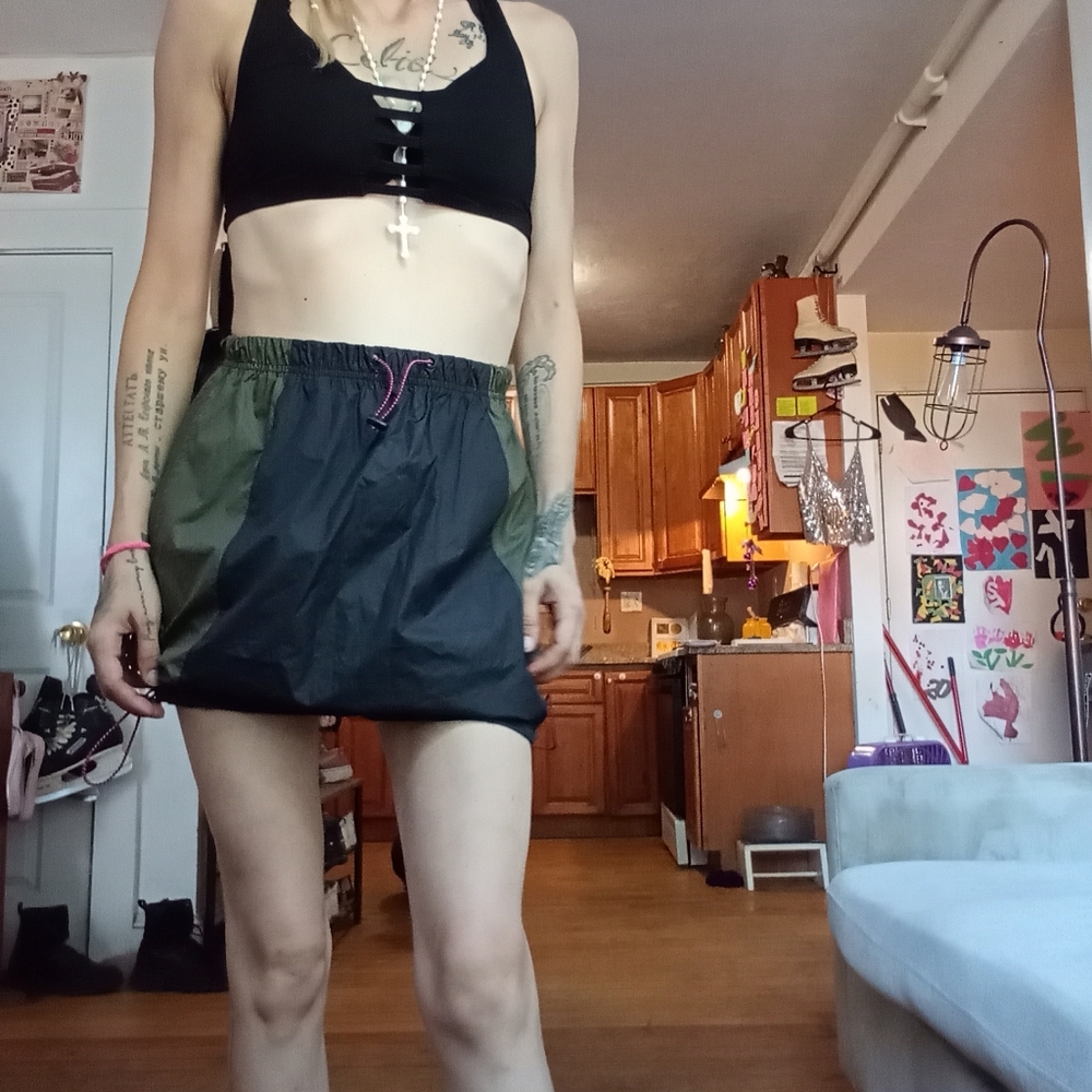 Nike drawstring skirt